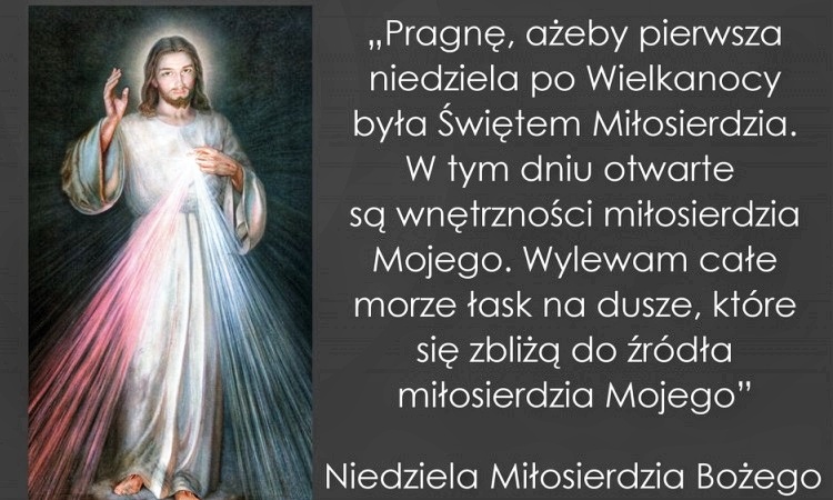 Niedziela Miłosierdzia Bożego